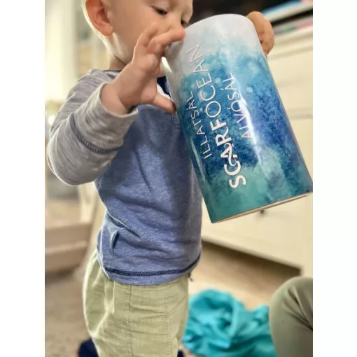 Ajándék henger díszdoboz