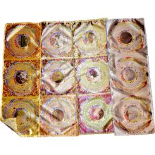 Évszakok Díszterítő – Selyemszatén asztali dekoráció 