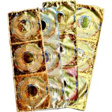 Évszakok Díszterítő – Selyemszatén asztali dekoráció 