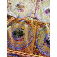 Évszakok Díszterítő – Selyemszatén asztali dekoráció 