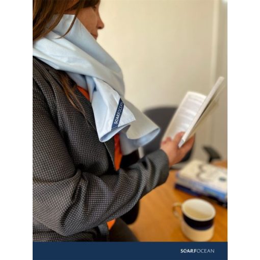 Világoskék Basic Illatsál - Zafír Világ, L (nagy)