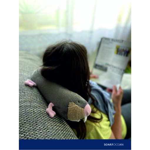 Nyaktámasz Párna Poppy Earth, a Világutazó Földikutya plüssállatka