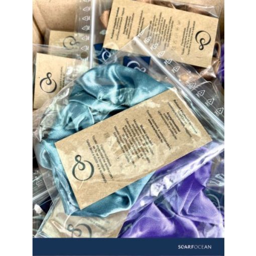 Smaragdzöld Szatén Hajgumi - Smaragd Világ